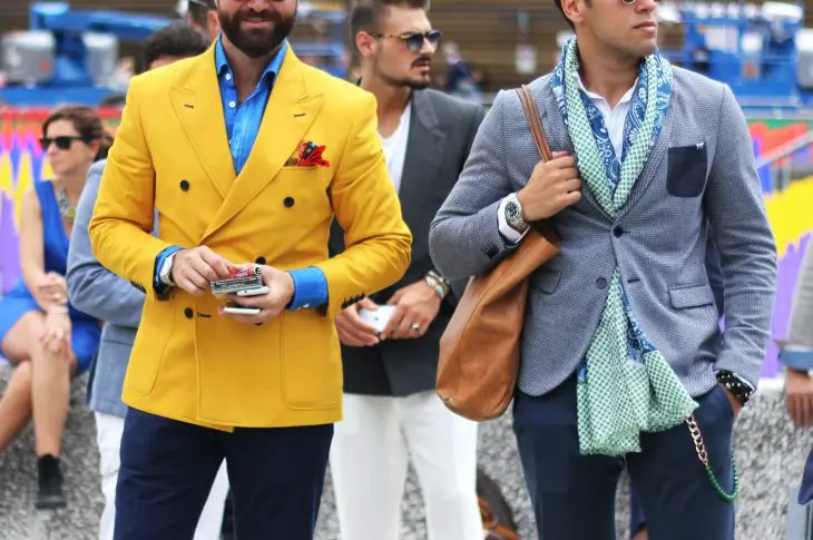La couleur jaune dans la mode